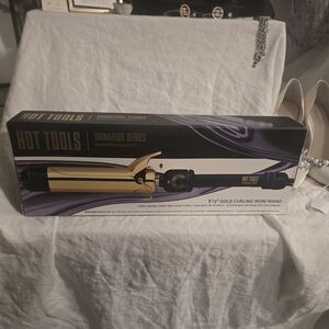 Hot Tools Signature Series 1.5 Gold Curling Iron Wand